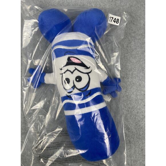 Crayloa Blue Crayon Plush Stuffed Animal Toy Itty Bitty Blue 14" No‎ Tag - Picture 5 of 5